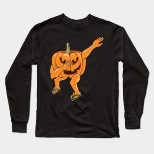 Twerking Pumpkin Long Sleeve T-Shirt